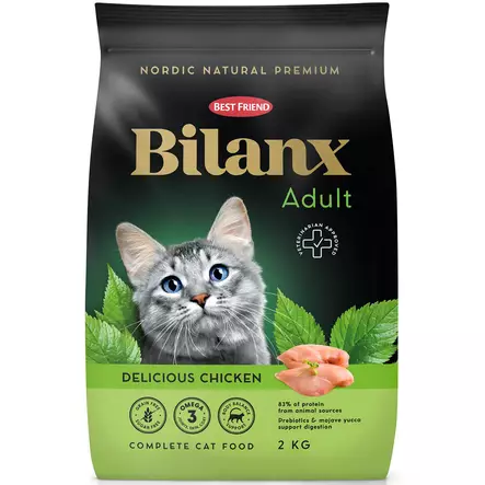 Bilanx adult chicken kissan kuivaruoka 2 kg - Kissan kuivaruoka - 5700551211867 - 1