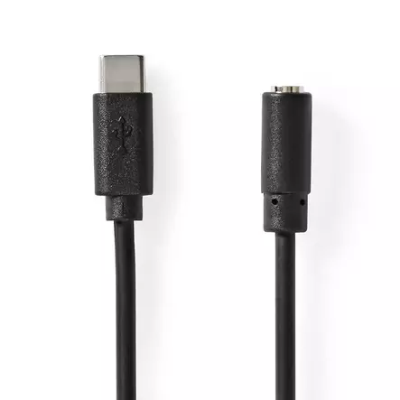 Nedis usb c 3,5 mm kuulokesovitin 1 m - Liittimet, adapterit ja telakointiasemat - 5412810422227 - 1