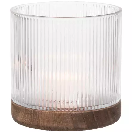 Fanni k lasilyhty vekki kirkas - Kynttilänjalat ja tuikkukipot - 6410416391717 - 1