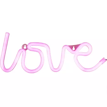Led neonvalo teksti love pinkki - Led-nauhat ja led-listat - 6410416480817 - 2