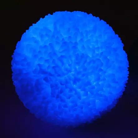 Sininen valopallo pomppupallo leikkeihin - Luovat lelut - 8720573894197 - 2