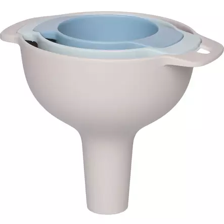 Suppilo lajitelma 3 kpl marjukka - Siivilät ja suppilot - 6410416432007 - 2