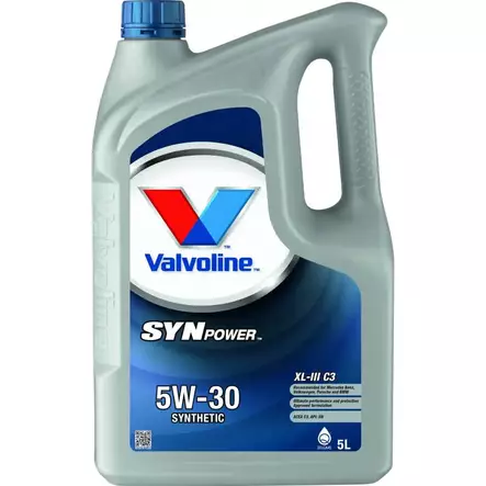Moottoriöljt valvoline 5 l synpower xl c3 5w 30 - Auton moottoriöljyt - 8710941021867 - 1