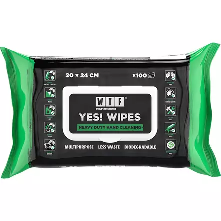 Wtf yes puhdistusliinat 100 kpl työmaakäyttöön - Akryylimassat - 6418091233407 - 1