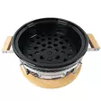 Kamado grilli bambukahvoilla - Hiiligrillit, sähkögrillit ja rengaspolttimet - 6418536033197 - 3