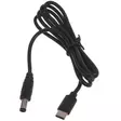 Usb c pd dc virtakaapeli 12 v 5,5 mm - HDMI-, USB- ja datakaapelit - 6438471355147 - 1