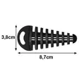 Äänenvaimennin silikoni 15-37mm - Motocrossin ja enduron pakoputket - 6419774007797 - 3