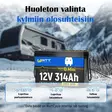 Mini bluetooth lifepo4 akku asuntovaunuun 314ah - LifePO4-akut - 6438471350807 - 6