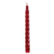 Antiikkikynttilä kierteellä 24 cm punainen - Kruunukynttilät ja antiikkikynttilät - 6410412048417 - 1