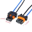 Mittakuva hb4, 9006 polttimon johtoliittimestä - LED-polttimot ja LED-sarjat - 6438471019957 - 3