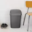 Heiluriroskis 50L tummanharmaa - Roskapöntöt ja roskakorit - 6411760329647 - 4