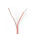 kaiutinkaapeli kirkas 2x0,75mm - Kaiutinjohdot ja virtakaapelit - 5412810312467 - 1