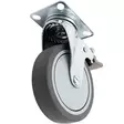 kääntyvä kalustepyörä jarrulla - Kalustepyörät - 6438168104737 - 2