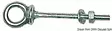 Keulasilmukka RST 8x100mm - Veneen kiinnitysrenkaat ja koukut - 8033137025747 - 1