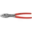 Knipex twingrip 82 01 250 kaksoisotepihdit 250mm, etu ja sivuleuat näkyvissä - Putkipihdit ja pulttisakset - 4003773089377 - 1