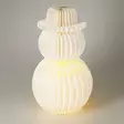 Lumiukko ledvaloilla - Pöytävalokoristeet - 8721037630337 - 2