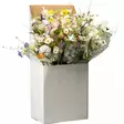 Niittyhenkinen tekokukkakimppu 68 cm maljakossa - Koristeoksat - 8721037883467 - 1