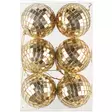Disco kuusenpallot joulukuuseen kulta - Kuusenkoristeet - 6410416513317 - 1