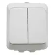 kaksiosainen kytkin opal pro ulkokäyttöön - Sähkökytkimet ja himmentimet - 6413821200087 - 1