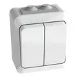 opal pro kaksiosainen katkaisija ulkokäyttöön - Sähkökytkimet ja himmentimet - 6413821200087 - 2
