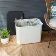 Monikäyttöinen smartstore collect 76l säilytysratkaisu puukannella - SmartStore muovilaatikot - 7332462094697 - 4