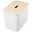 Smartstore collect 76l lajitteluastia puukannella olohuoneen säilytykseen - SmartStore muovilaatikot - 7332462094697 - 1