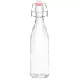 Lasipullo kirkas 0,5 l patenttikorkki - Säilöntäastiat - 6410416317427 - 1