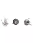 Led varalamppu saunavalosarja 3kpl hopea - GU4-5.3 ja erikoispolttimot - 6418536022207 - 1