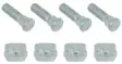 Levikepalan pultit ja mutterit 3/8"-24 x 42mm Bronco 4kpl - Mönkijän vanteen mutterit, pultit ja lisäosat - 6438471333107 - 2