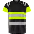 High vis tekninen t paita 7880 gpst neonkeltainen musta - Takit ja paidat - 7322304378337 - 1