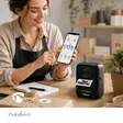 Nedis bluetooth lämpötulostin käytössä älypuhelimen kanssa - Laskimet, mapit ja muovitaskut - 5412810481477 - 2
