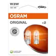 Osram poltin w3w - Lasikantapolttimot - 4062172395847 - 1