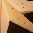 joulutähti valkoinen 60cm ikkunaan - Paperitähdet ja metallitähdet - 7318305921207 - 3