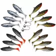 Patriot baitfish jigilajitelma 6cm 16+3kpl cw mix - Lippauistimet - 6417512539357 - 1