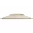 Garda paviljongin varakatto beige - Paviljongit ja pergolat - 6438168119977 - 1