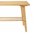Kenkäpenkki 80 cm bambusta - Vaaterekit ja kenkätelineet - 8721461023217 - 3