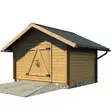 Pihavaja 10m2 ulkorakennus hirsirakennus pihalle - LP Garden piharakennukset - 6424110251147 - 5