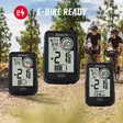 Pyörätietokone e bike yhteensopiva - Polkupyörän mittarit - 4016224010547 - 6