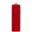 Pöytäkynttilä aura 8x25 cm viininpunainen - Pöytäkynttilät - 5906927024387 - 1