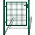 Puutarhaportti vihreä 1x1 metriä - Aitaverkot ja koiraverkot - 6438168118277 - 1
