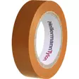 Oranssi hellermanntyton helatape flex 15 sähköteippi 10 m - Sähköteipit ja vulkanointiteipit - 4031026401737 - 1