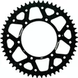Takaratas Supersprox Alu SU RM125/250/450 51T Musta - Motocrossin ja enduron takahammasarattaat - 8592165071367 - 2