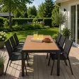 Terassikalusto golden ruokailuryhmä kuudlle - Terassikalusteet - 6438471352337 - 1