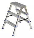 Tikas työpukki 65cm 3 askelmaa alumiini - Työpukit ja rakennustelineet - 8586003390277 - 1