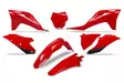 UFO Muovisarja 5-osainen Punainen GasGas MC 125-450 21-23 - Motocrosspyörien katesarjat - 6438471317817 - 1