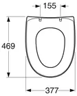 nautic wc-kansi mitat - WC tarvikkeet - 4047289920007 - 3