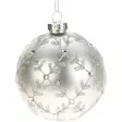 Weiste hopeinen lasipallo - Kuusenkoristeet - 6412740133537 - 1
