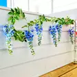 sininen vihreköynnös wisteria - Tekokasvit ja tekokukat - 6410413293977 - 2
