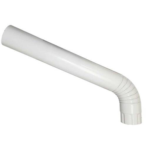 Warma syöksyputken pitkä mutkapala - Rännit ja sadevesitarvikkeet - 6430070622477 - 1