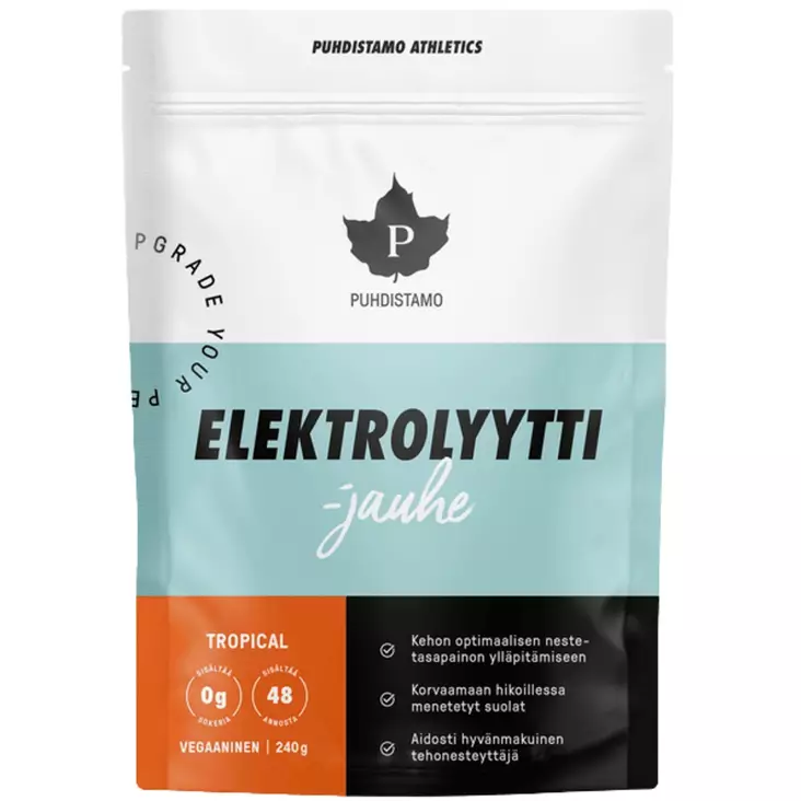 Puhdistamo elektrolyyttijauhe tropical - Vitamiinit ja jauheet - 6430039225497 - 1